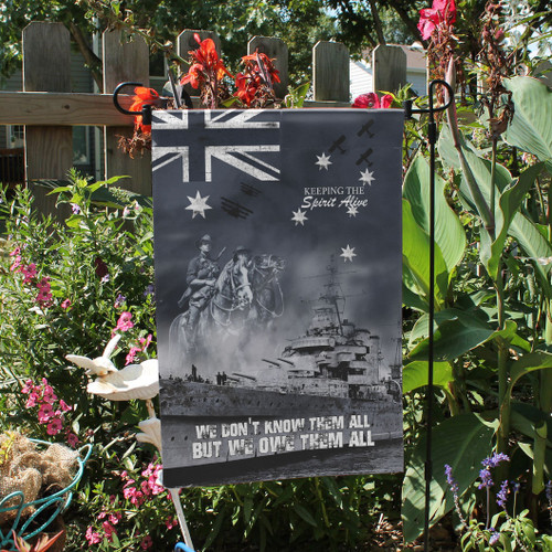Australia Anzac Flag - Anzac Day Remember All The Battles Fought